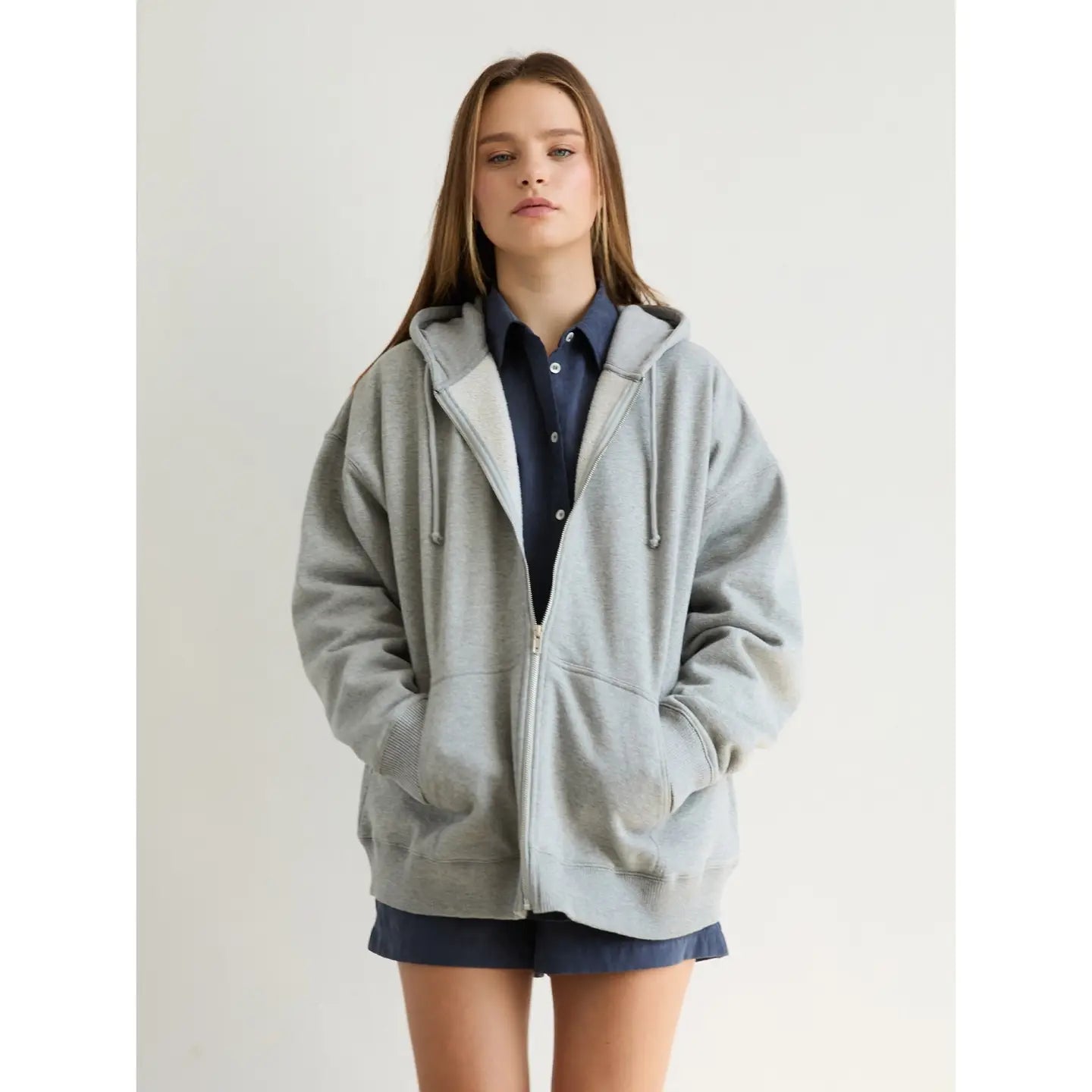 Blank Lab Zip Up Hoodie
