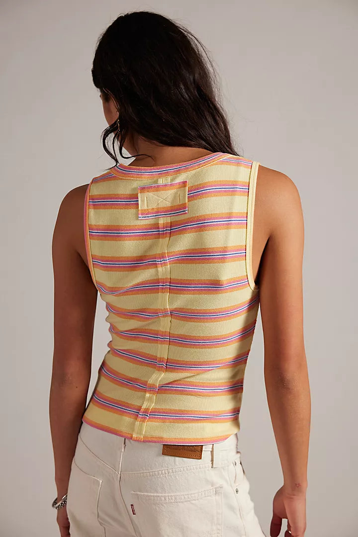 Free People Jamie Henley Stripe Tank