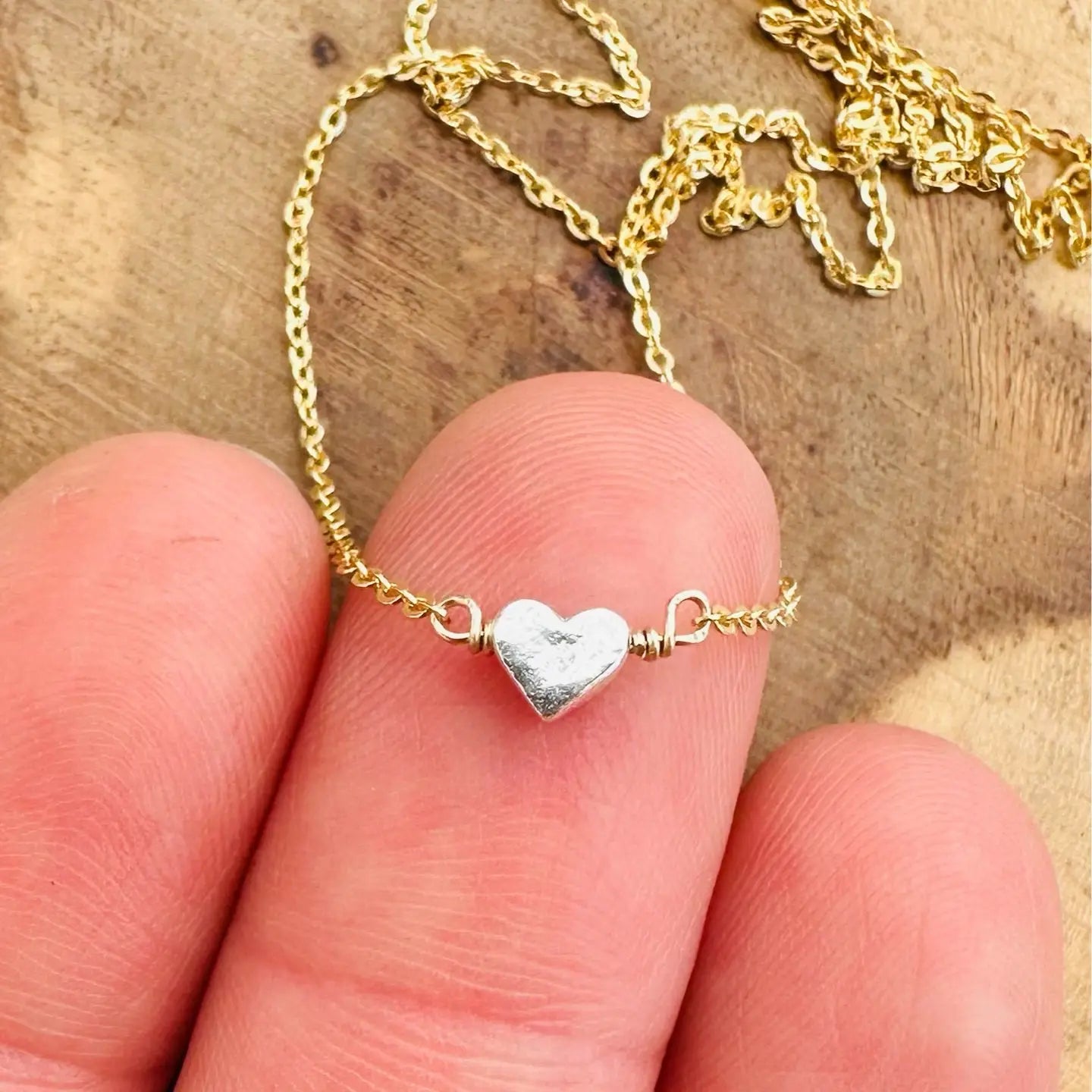 Lovely Pixie Heart Necklace