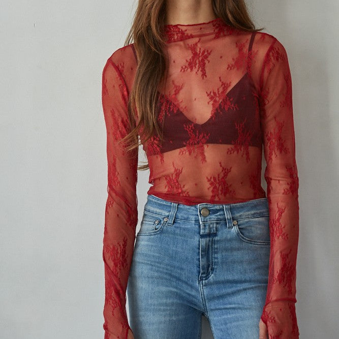 by Together Aubrey Lace top