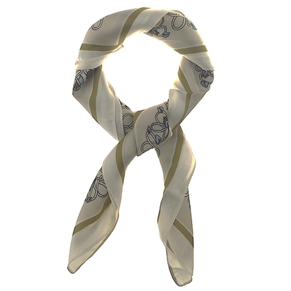Satin Rope Knot neck scarf