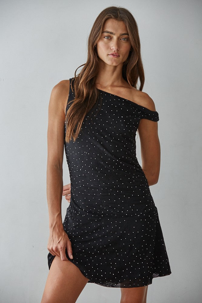 by Together Gala Beaded Glimmer Dress Black / Small