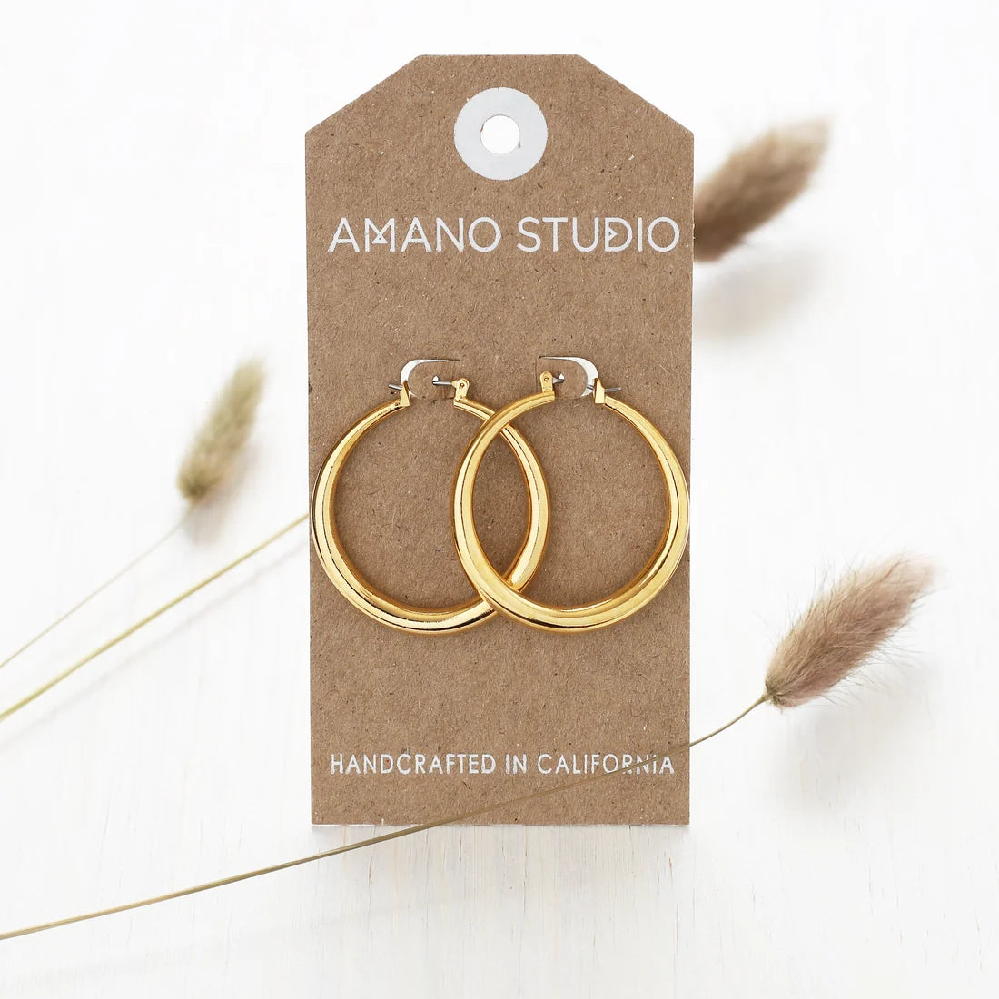 Amano Large Maria Hoop Earrings