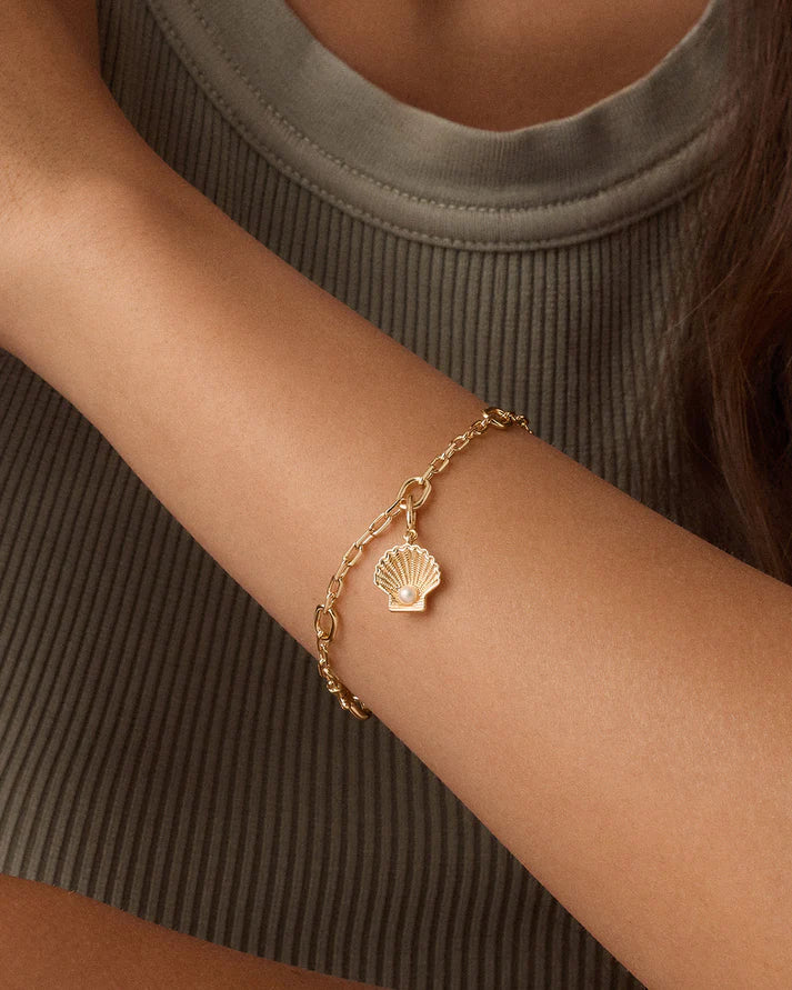 Gorjana Shell Pearl Parker Charm