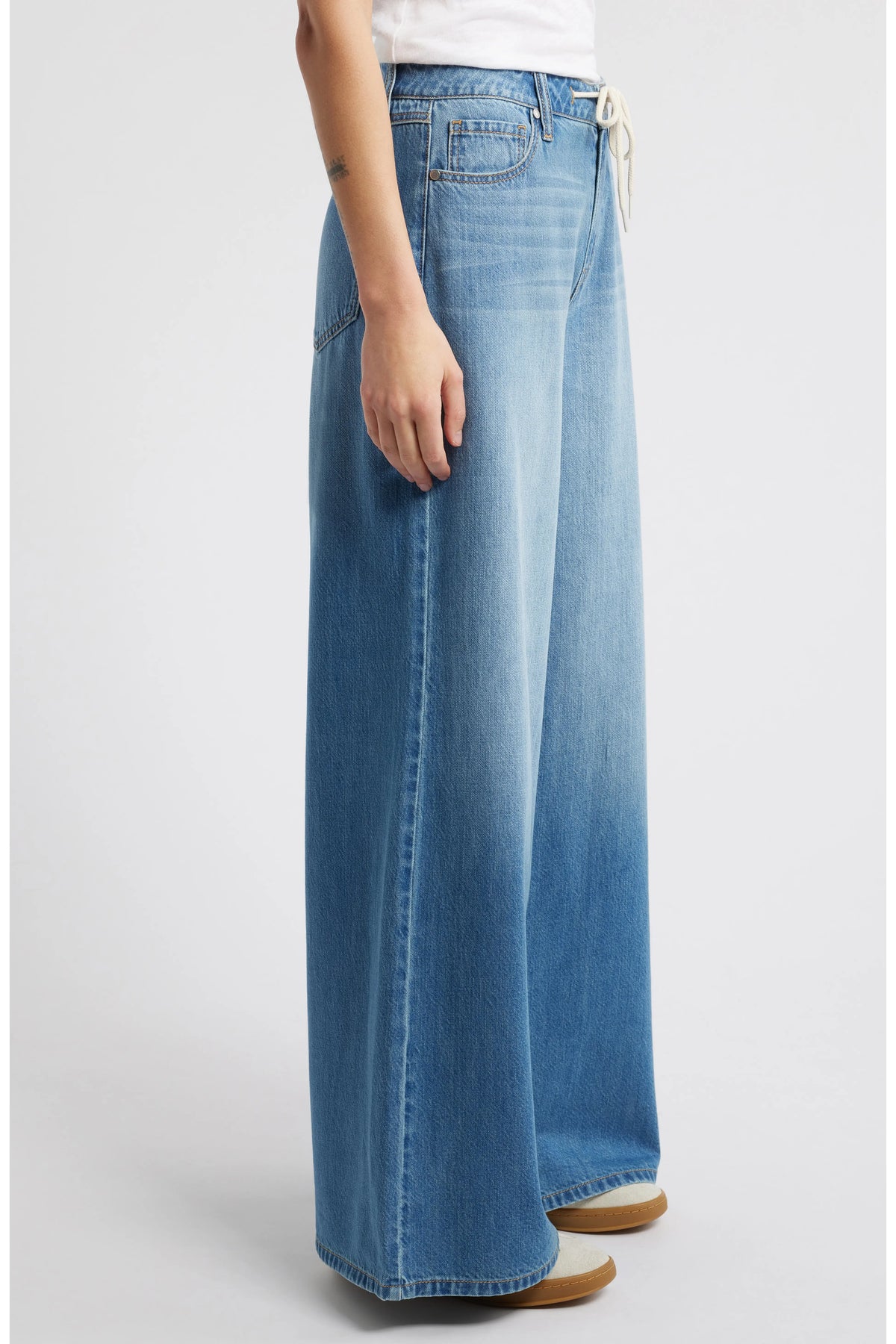 1822 Illusion Wide Leg with Drawstring