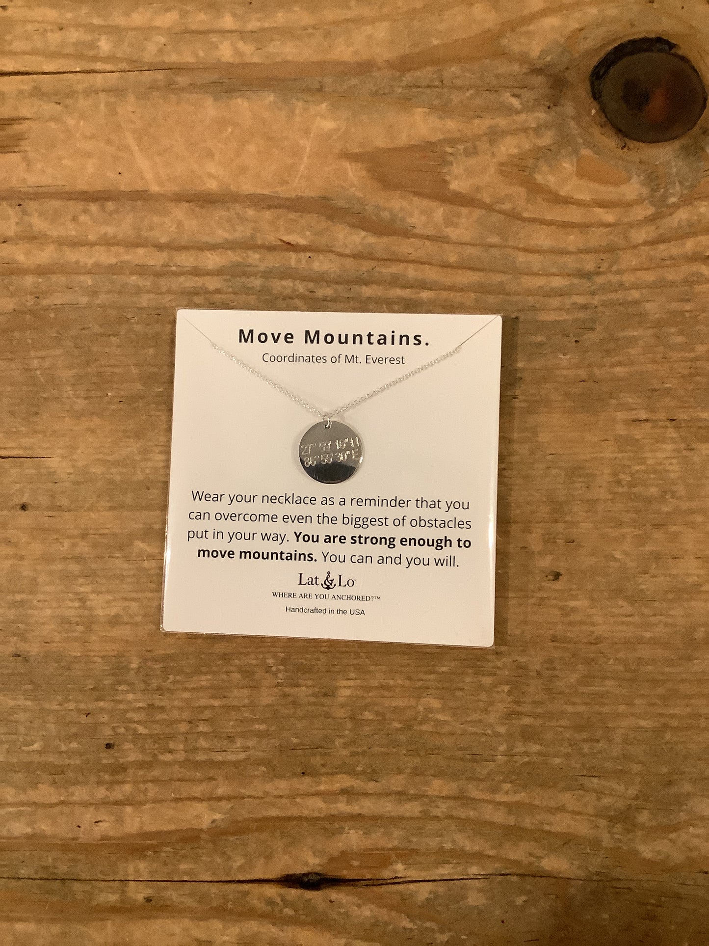 Inspirational collection necklaces