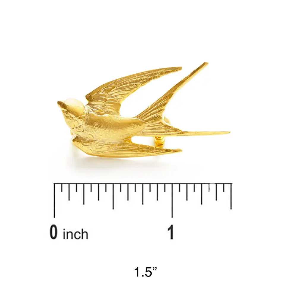 Amano Swallow Brooch