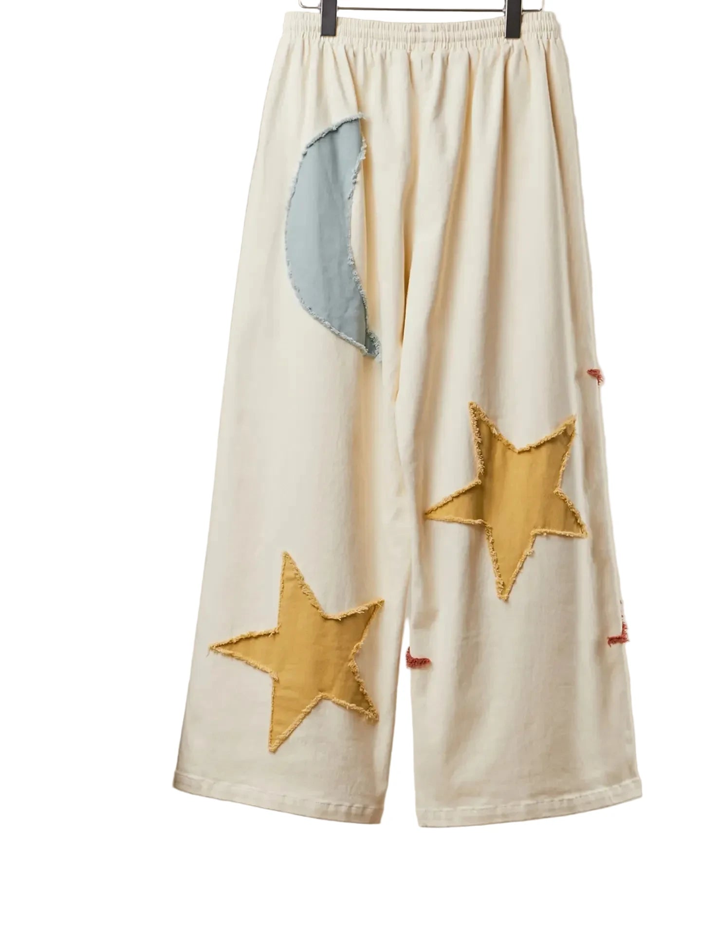 Mello. Sun Moon Star Patch Pants