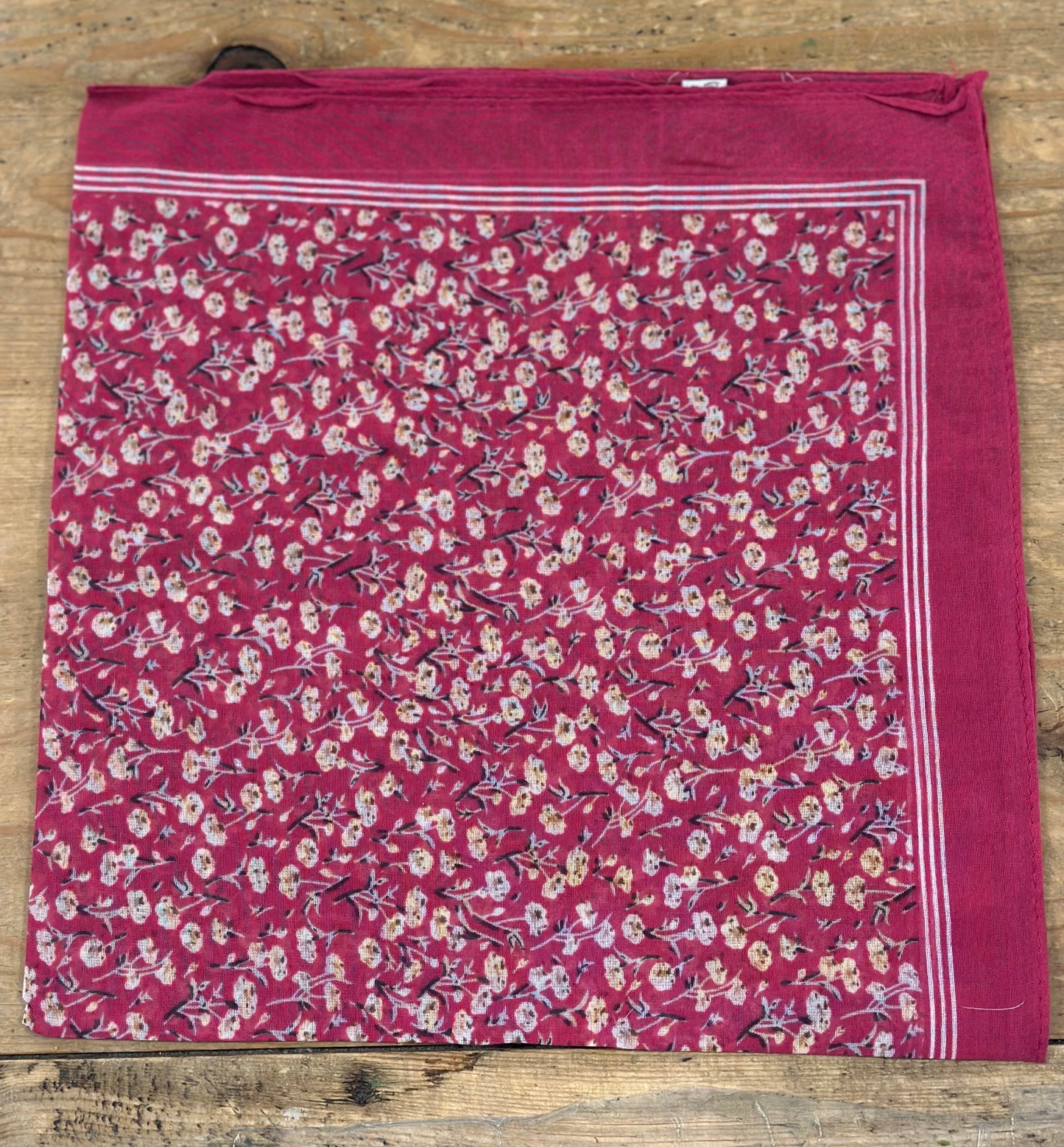 Floral Bandana Scarf