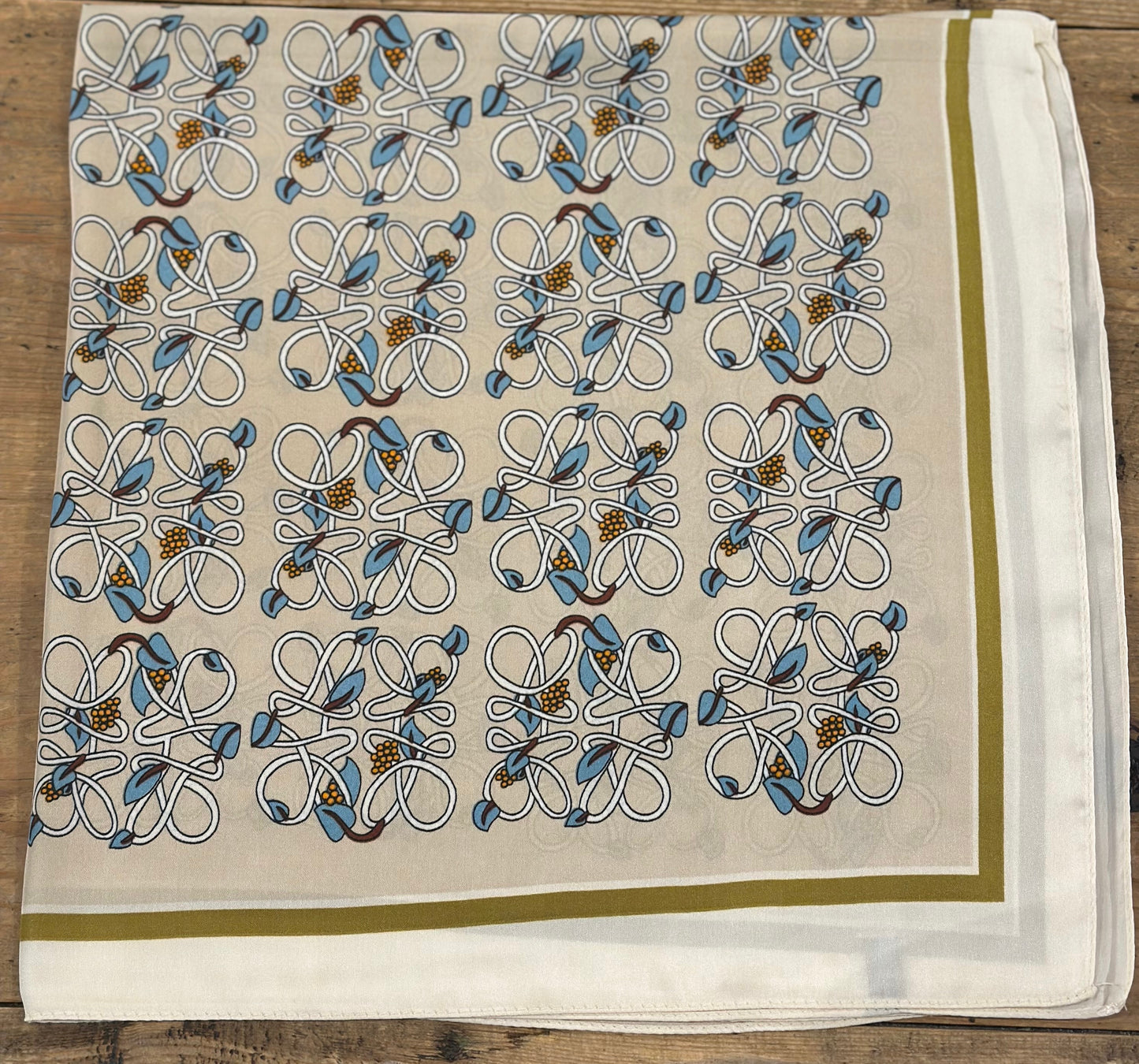 Satin Rope Knot neck scarf