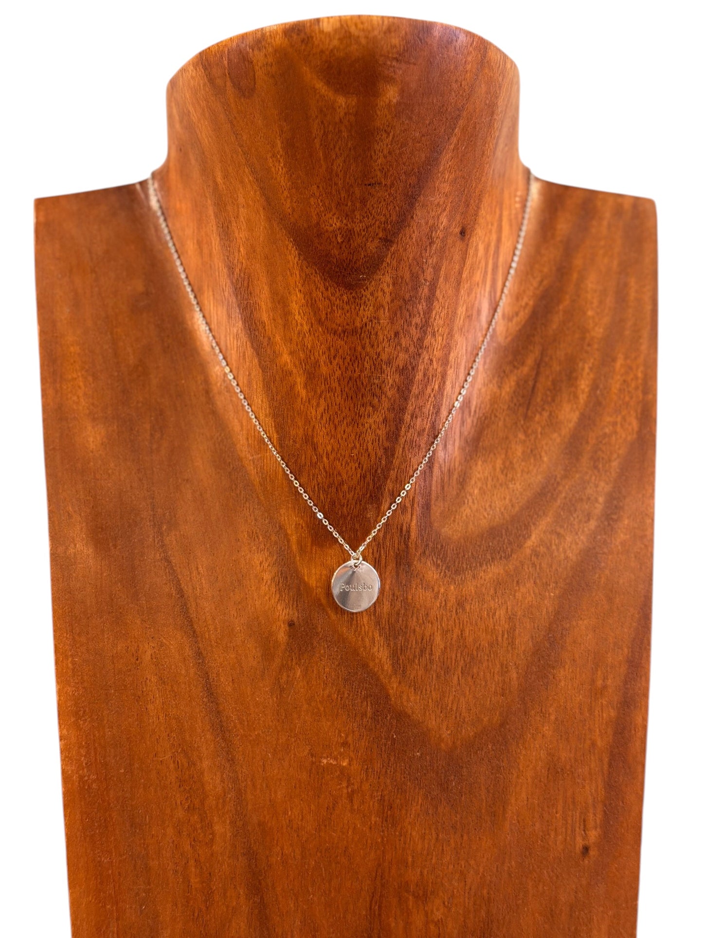 Lat & Lo Poulsbo Disc Necklace