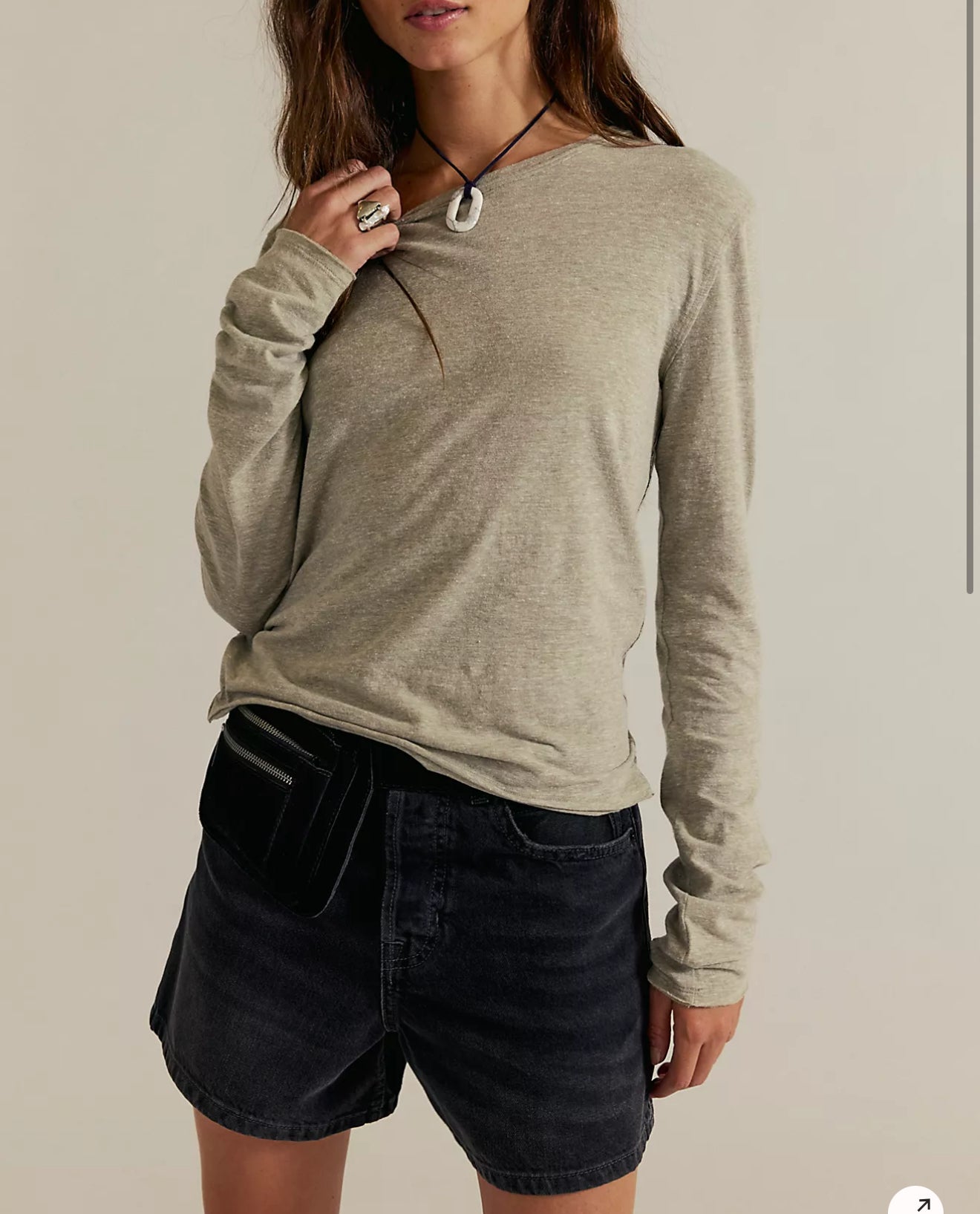 Free People Nova Longsleeve tee