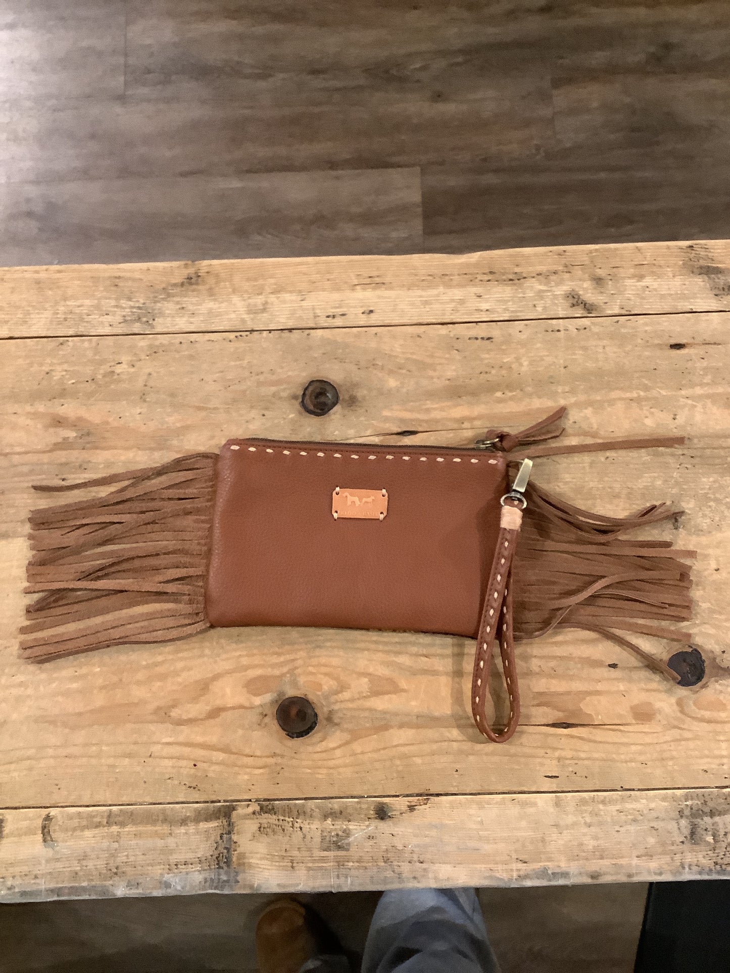 FB-Montana Fringe Wristlet