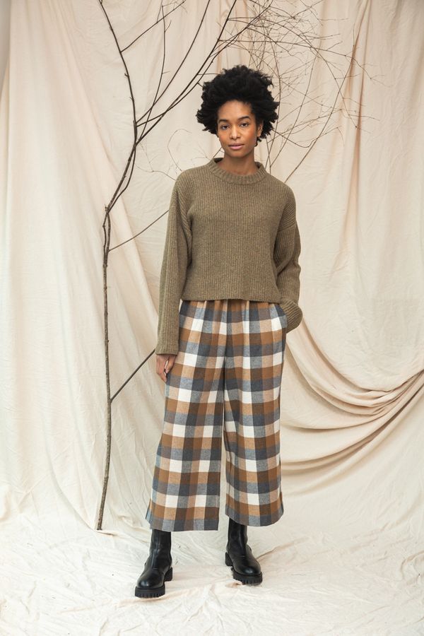 Beaumont Organic Evora-Cay Cotton Brushed Twill Trousers