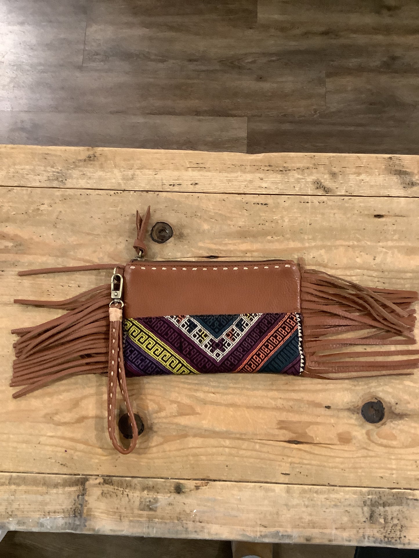 FB-Montana Fringe Wristlet