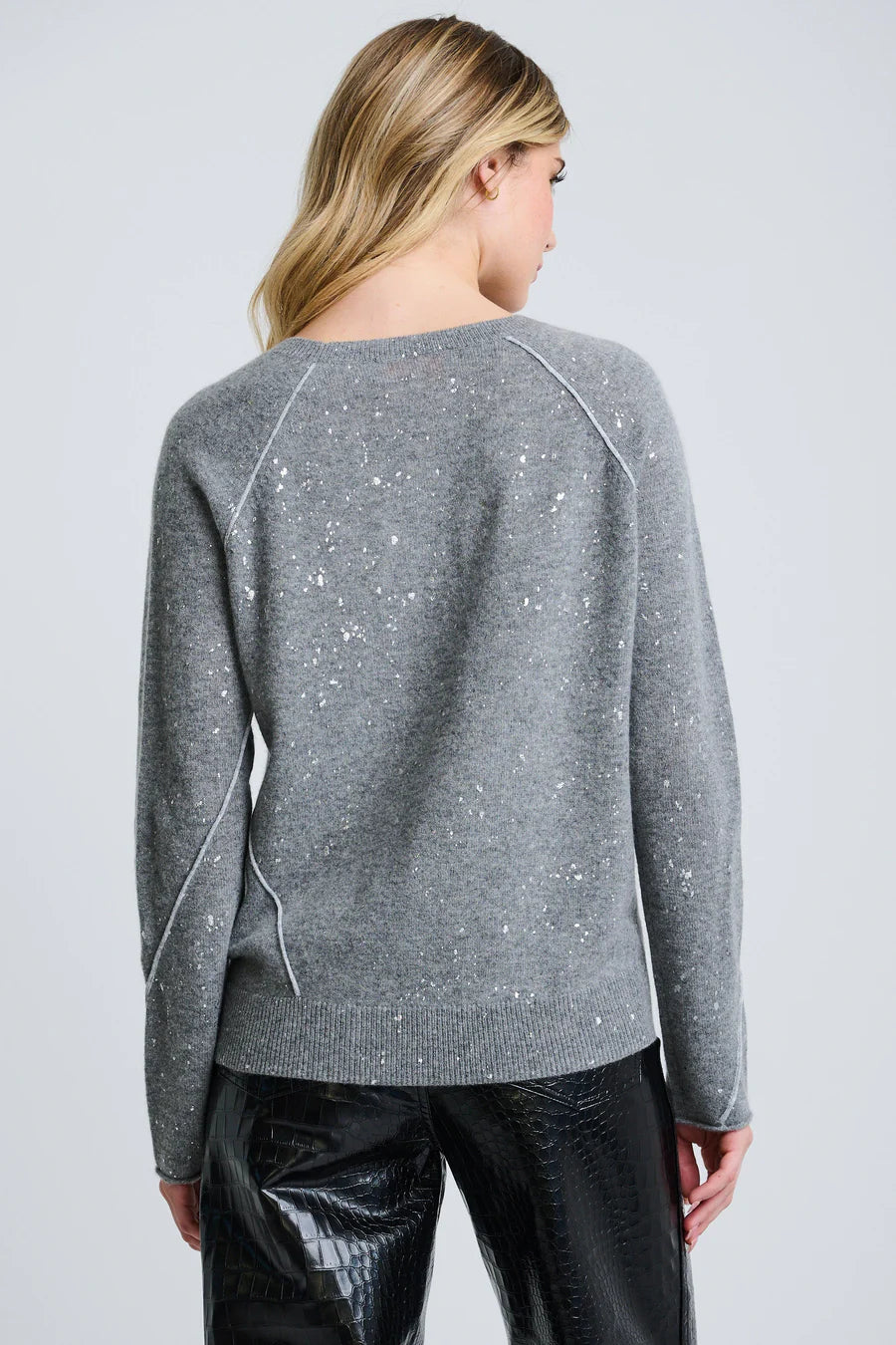 LISA TODD Cashmere Diamond Dust Sweater