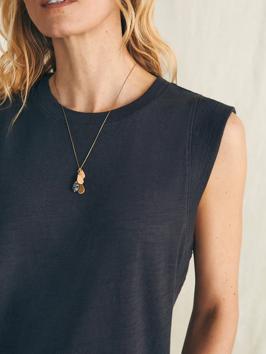 Faherty Sunwashed Slub Muscle Tank