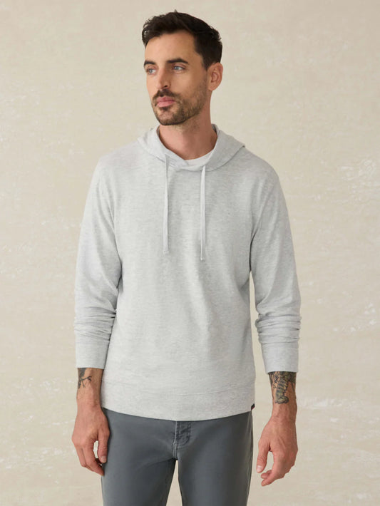 Faherty Mens Sunnwashed Slub Hoodie