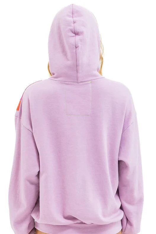 Aviator Nation Wave Stripe 4 Pullover Hoodie Relaxed