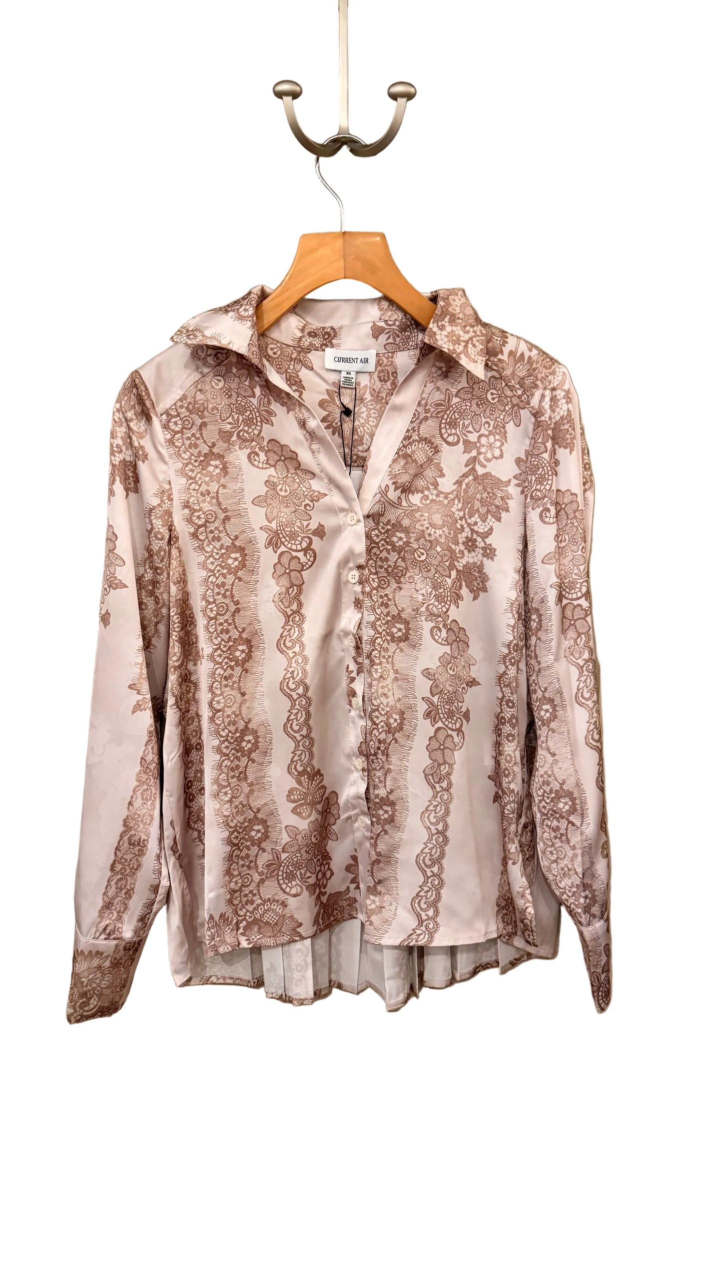 Current Faux Lace Blouse