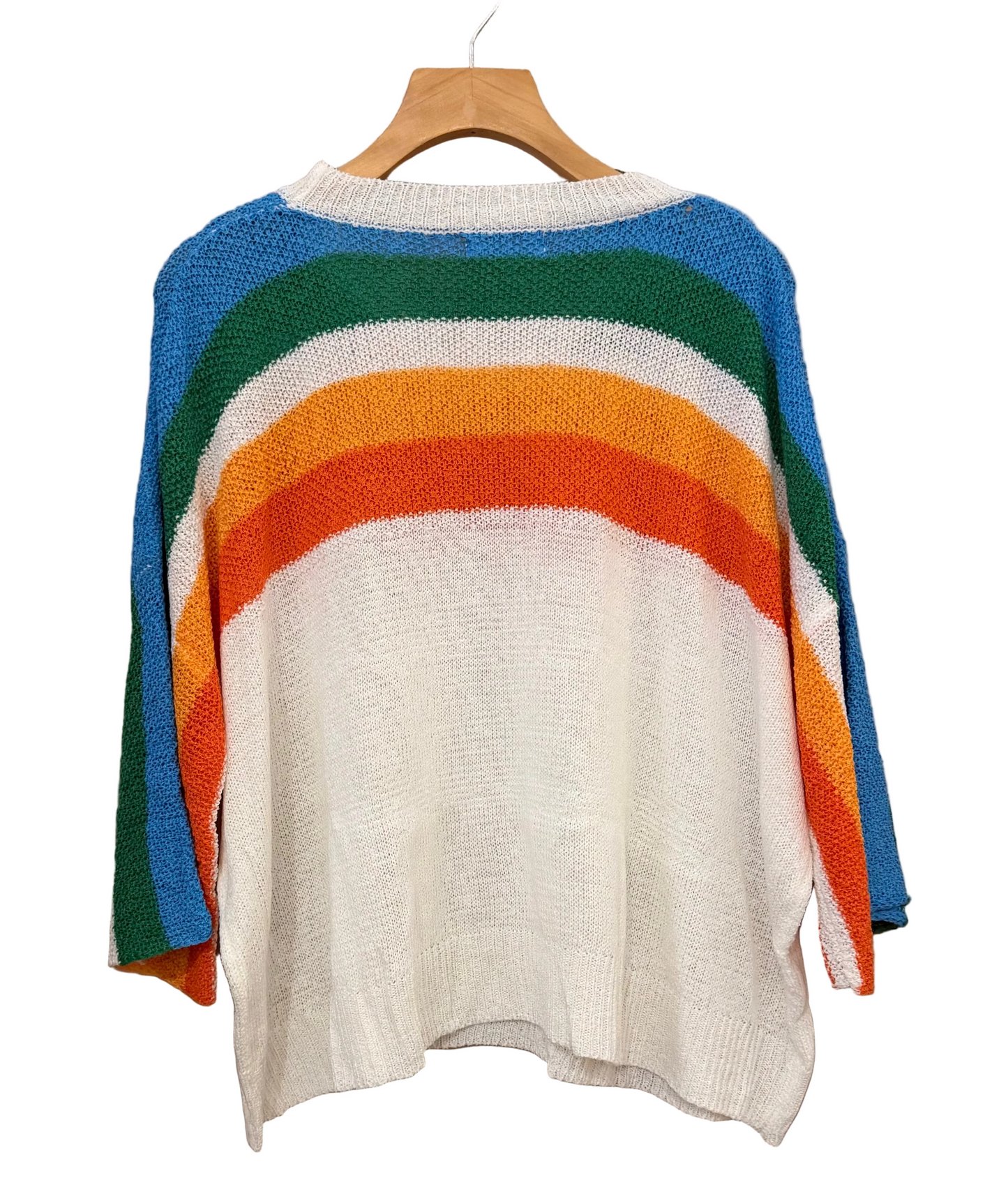 Mello. Multistripe Crewneck Sweater