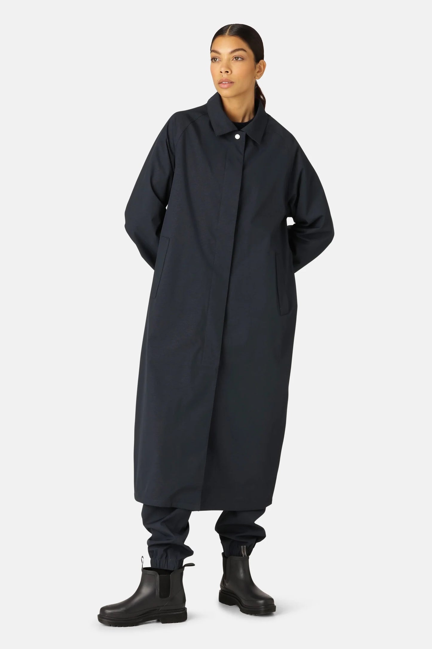 Ilse Jacobsen Long Raincoat Rain203