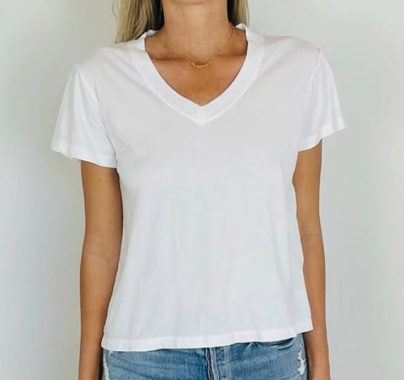 Flicka Brand Serena V-Neck Tee