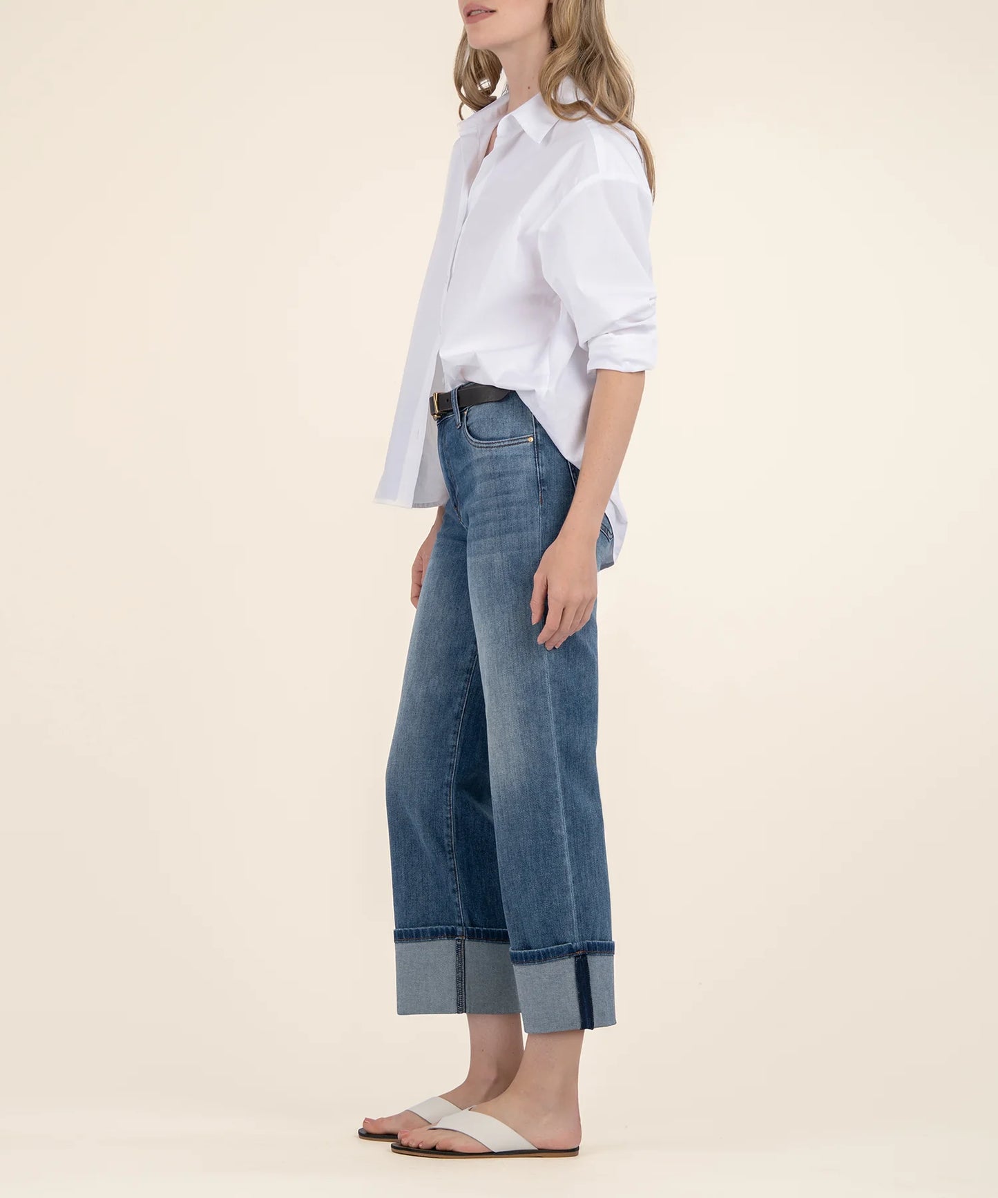 Kut Charlotte High Rise Roll Jean