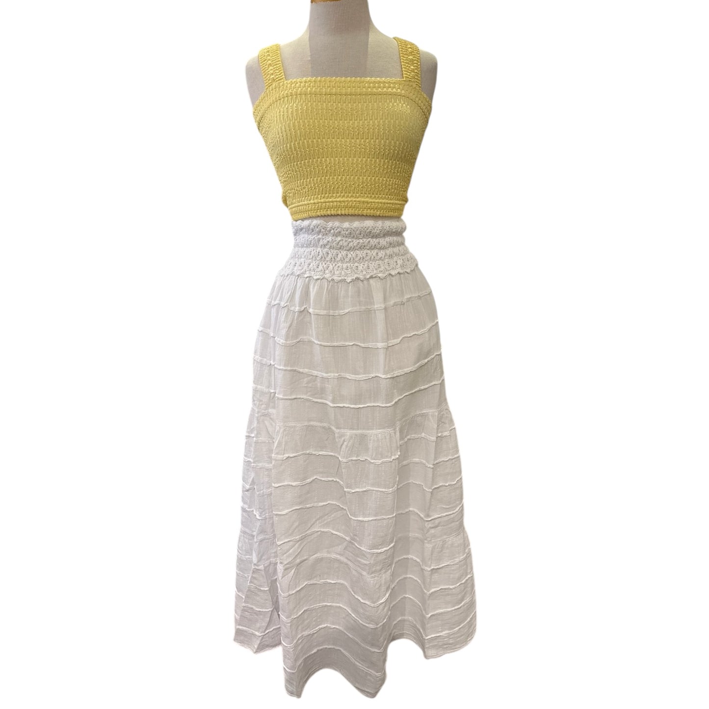 Cotton Natural Lyon Skirt