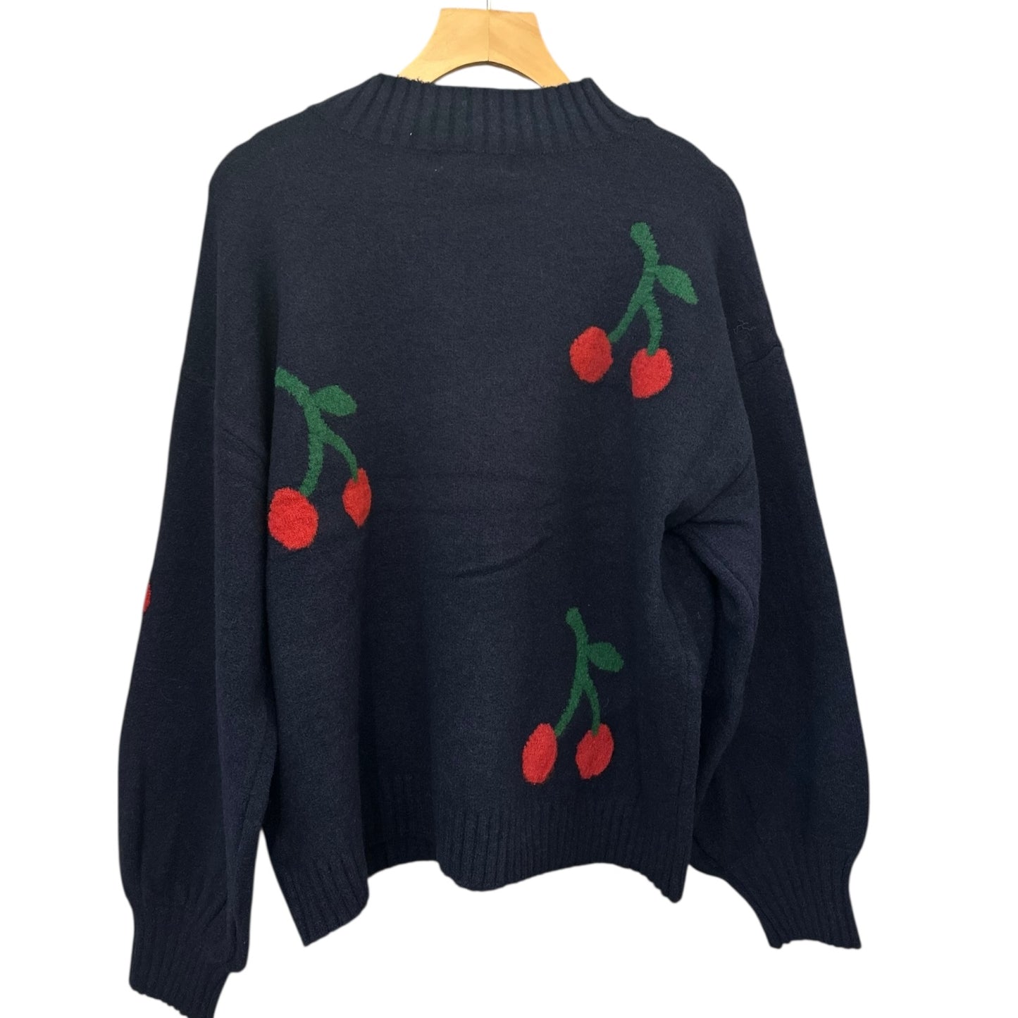 by Together Cherry On Top Mock Sweater