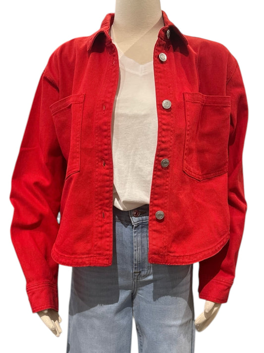 Zsupply All Day Cropped Denim Jacket
