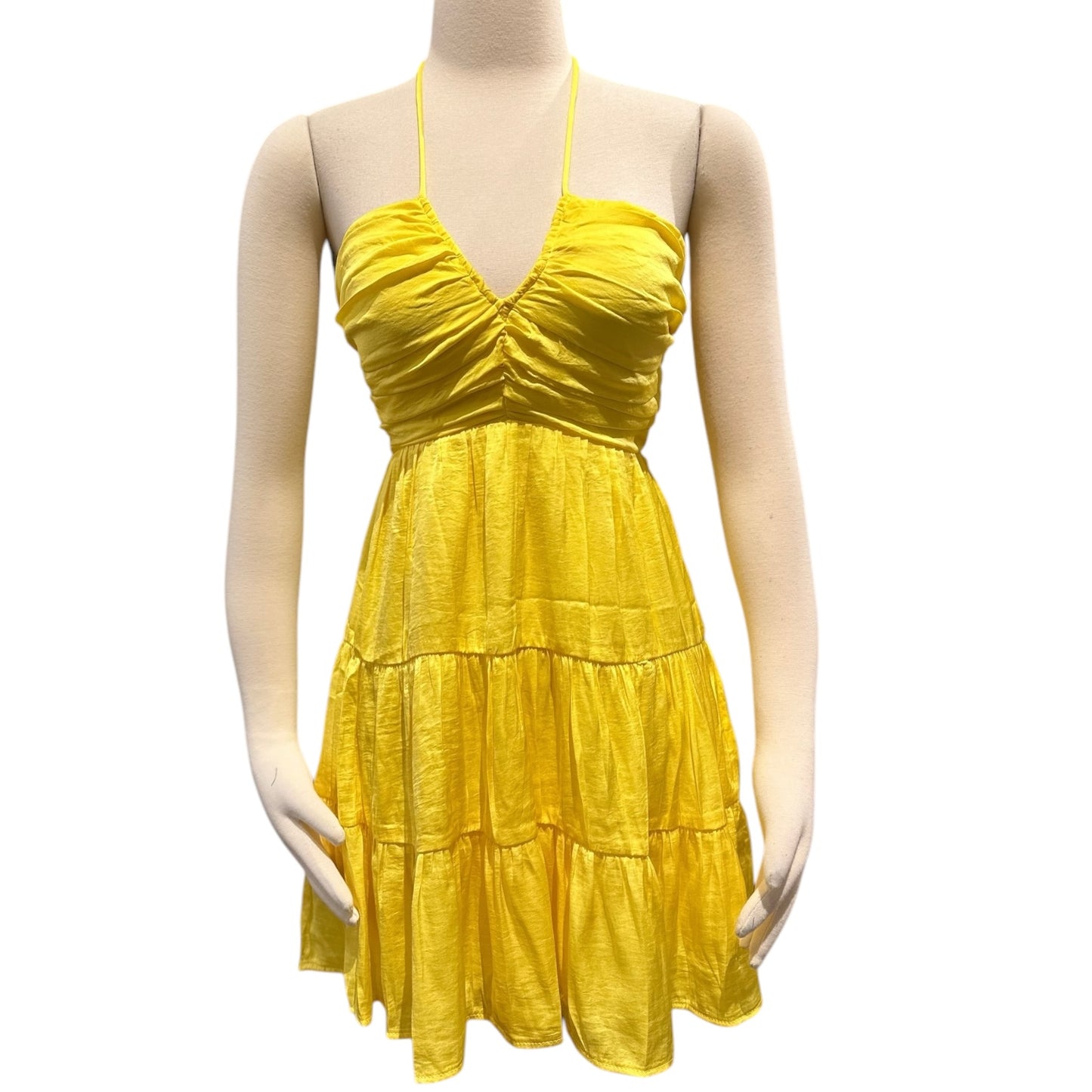 Day + Moon Halter Mini Dress
