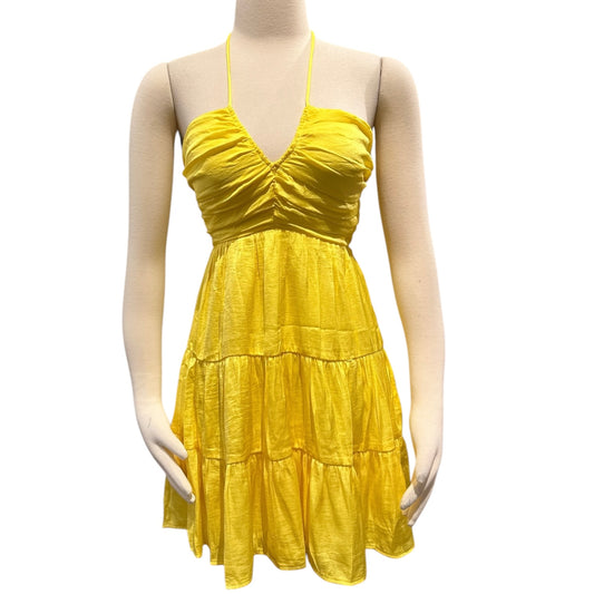 Day + Moon Halter Mini Dress