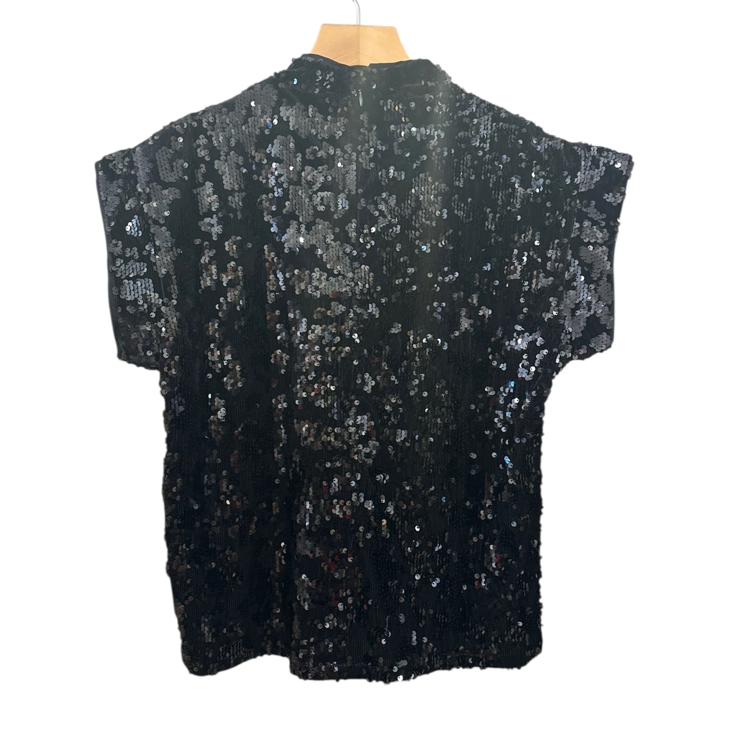 THML Short Sleeve Sequined Top