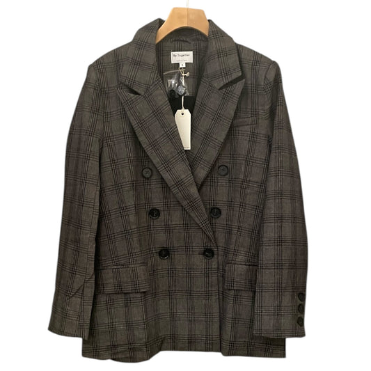 by Together Oversized Plaid Blazer