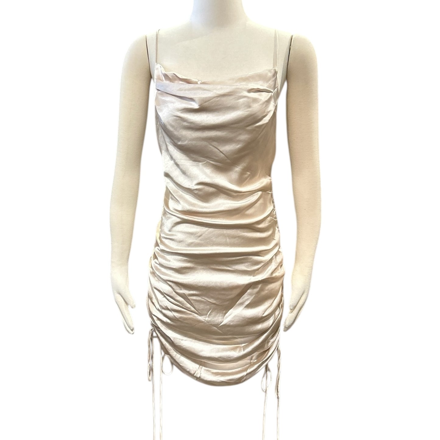 Serenity Satin Midi Dress