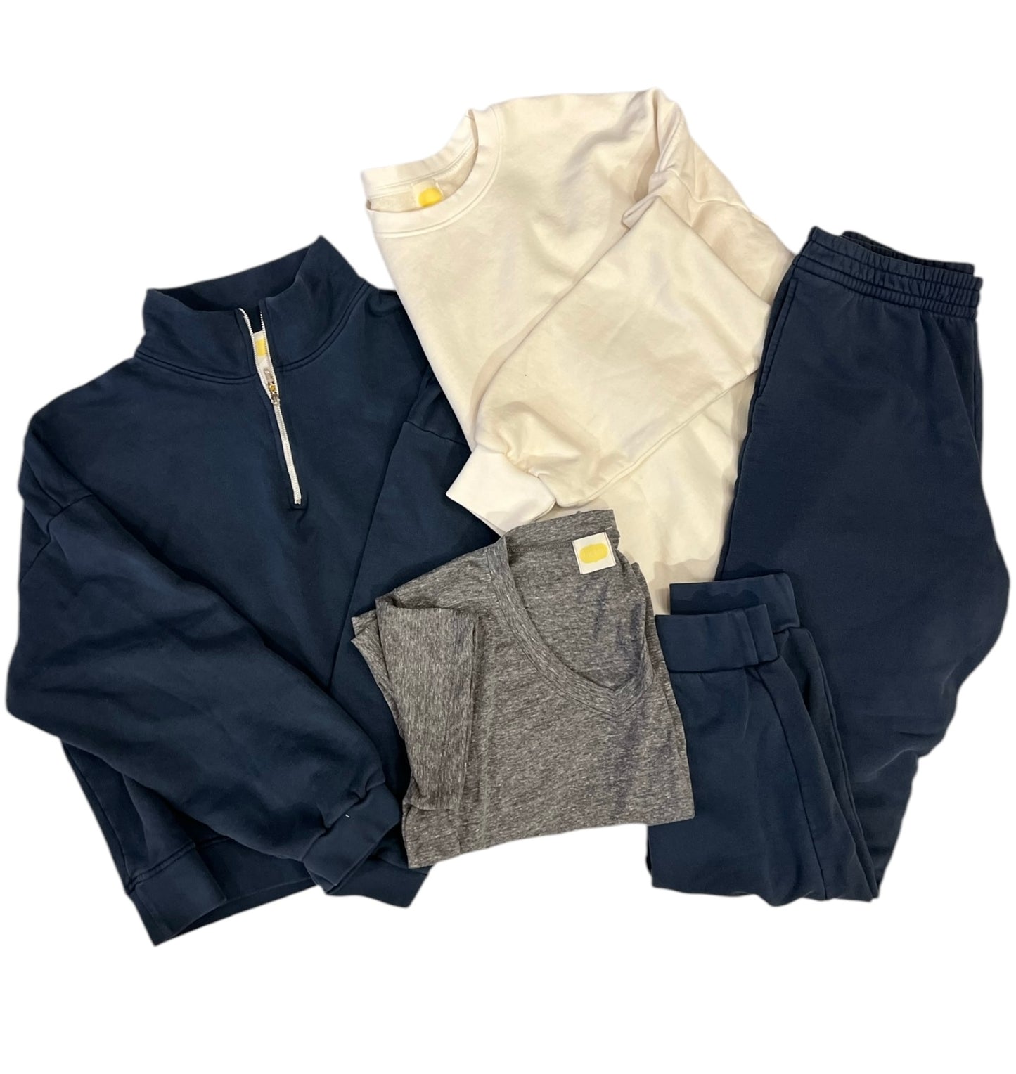 Flicka Brand Regina Quarter Zip Sweatshirt