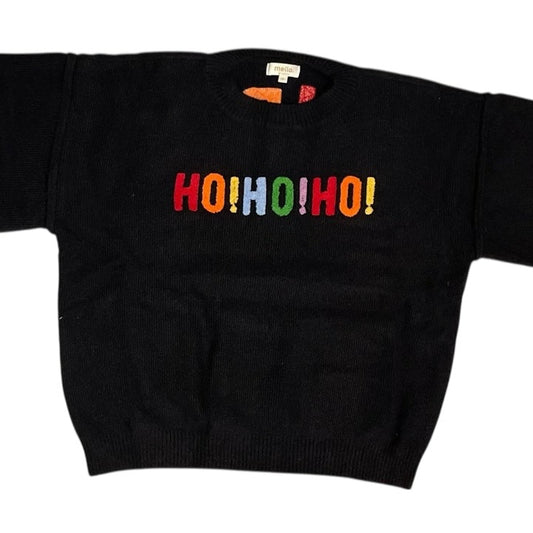 Mello Oversized Christmas Sweater w/Lettering