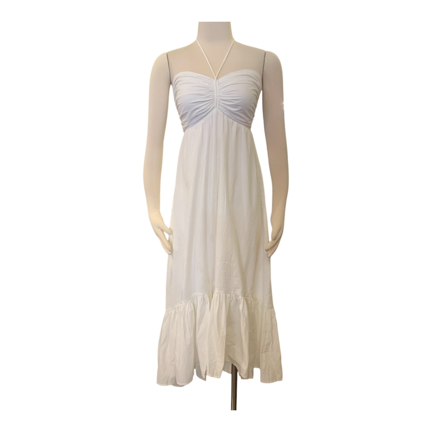 Day + Moon Ruched Halter Dress