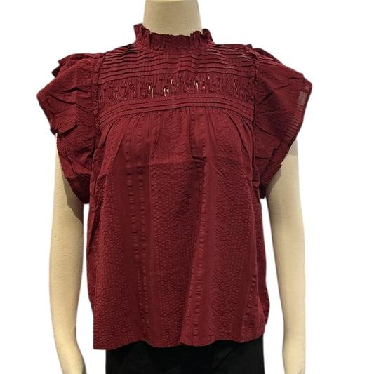 Noelle Flutter Sleeve Top