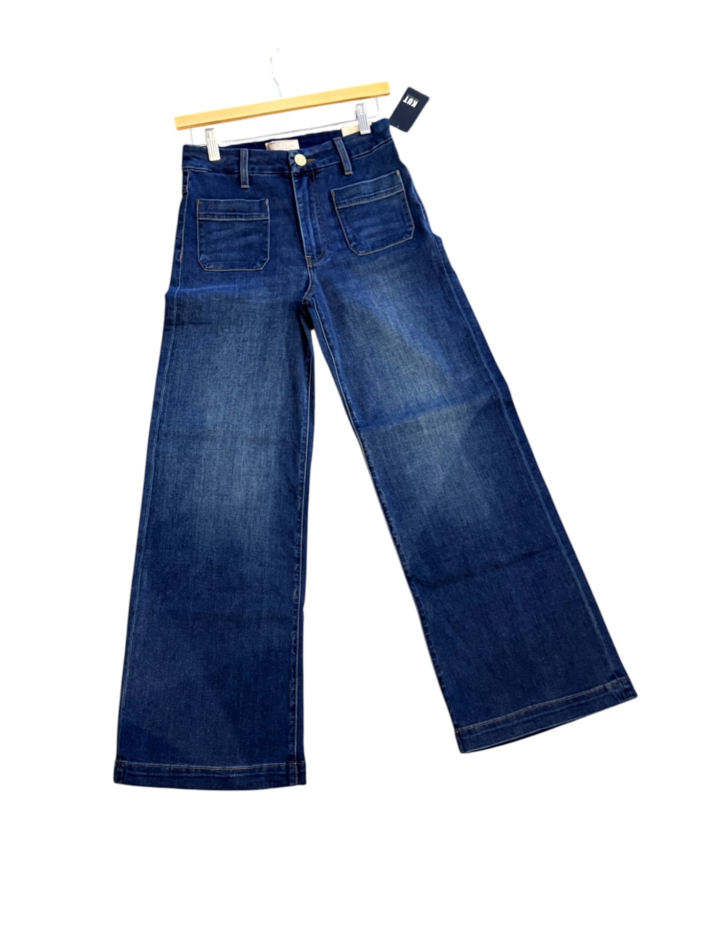 Kut Meg Hi Rise Wide Leg Jean