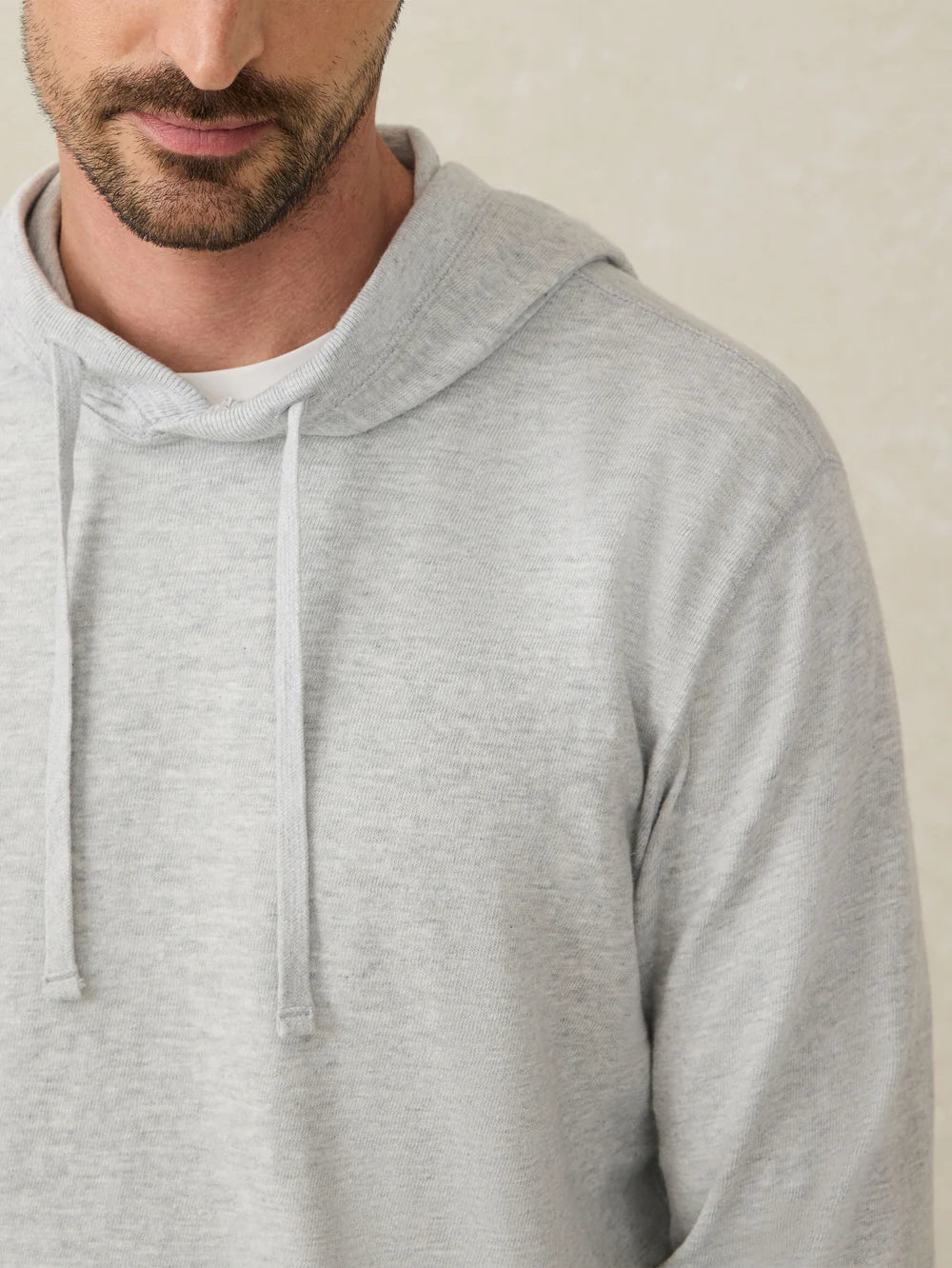 Faherty Mens Sunnwashed Slub Hoodie