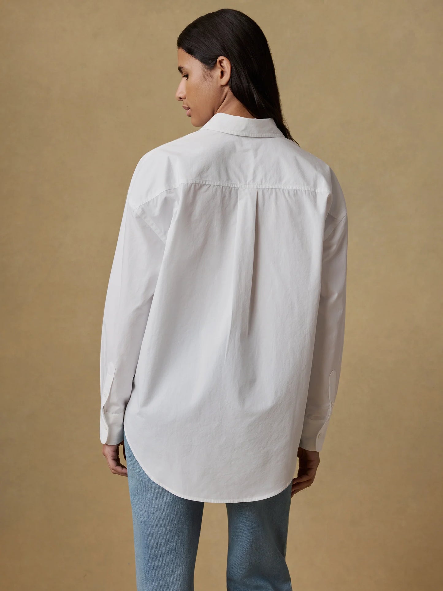 Faherty Coastal Poplin Relaxed Shirt