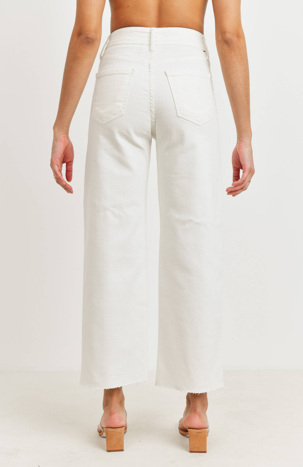Just Black Denim High Rise Utility Wide Leg