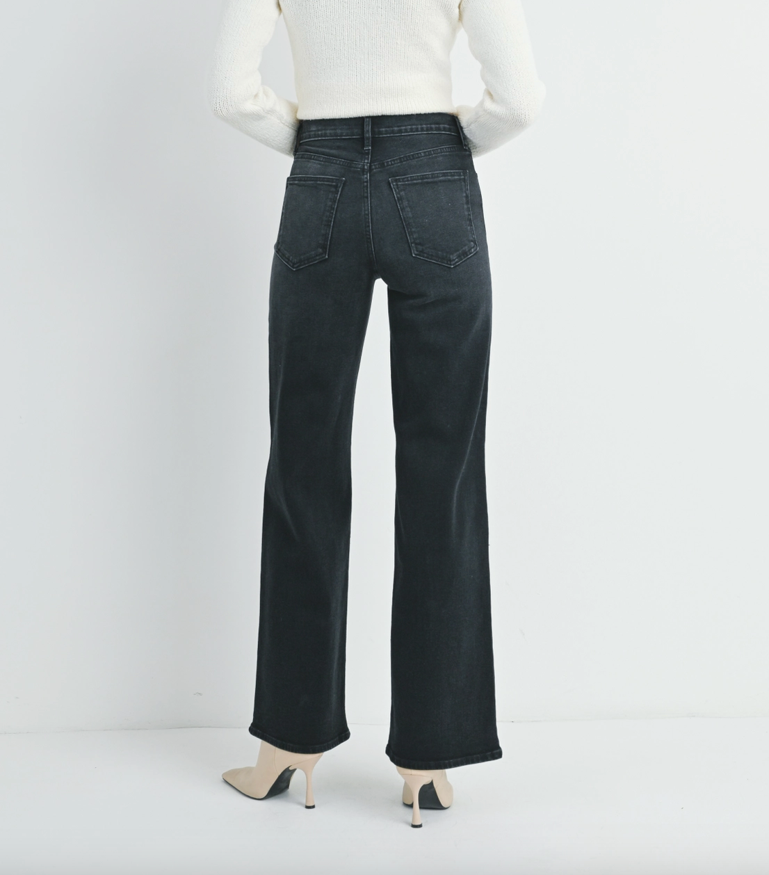 Just Black Denim Palazzo Jean
