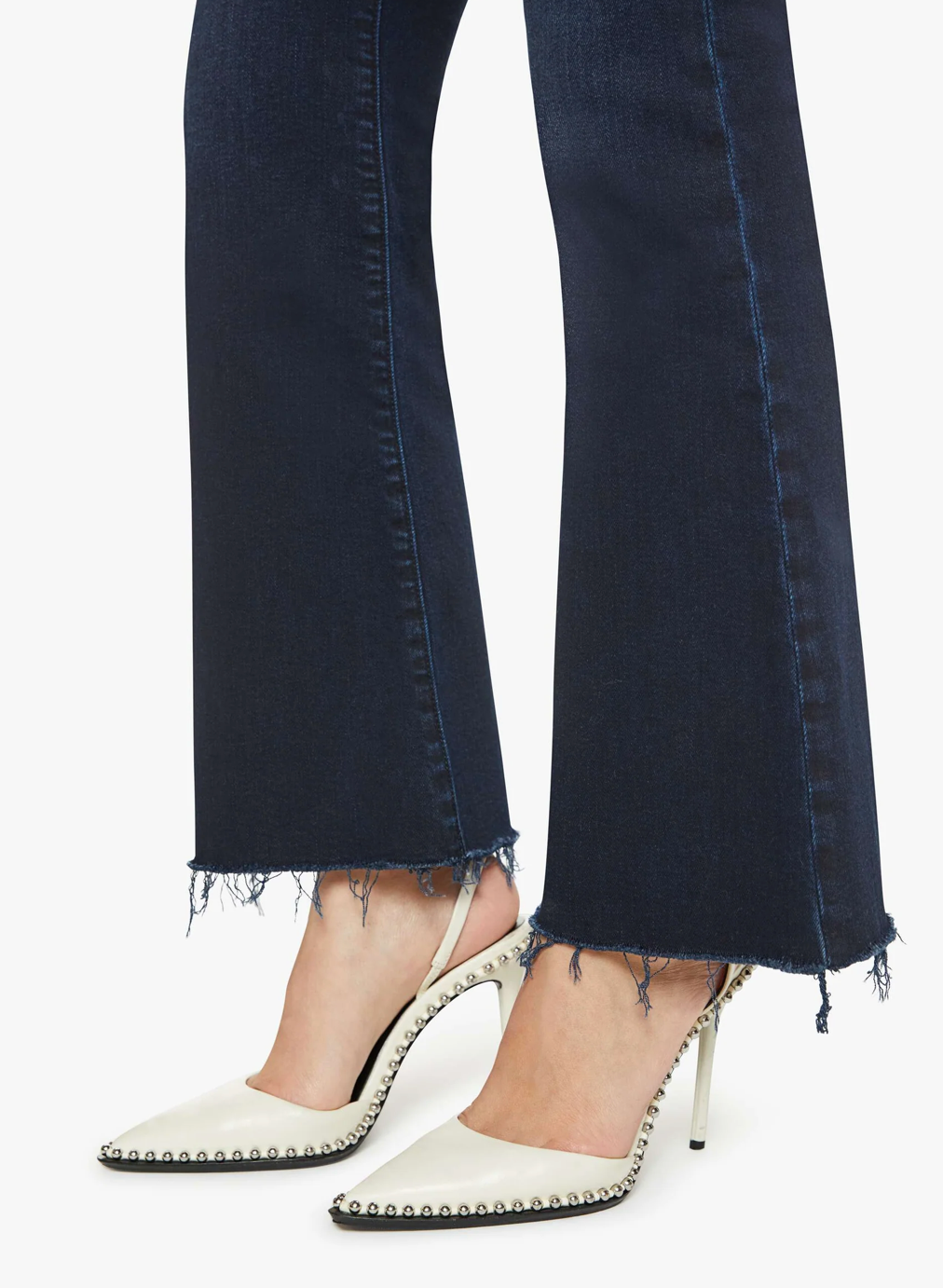 Mother Lil Weekender Fray Jean