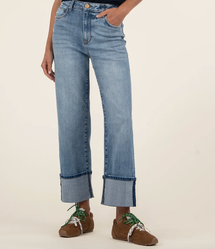 Kut Sienna Hi Rise Straight Jean