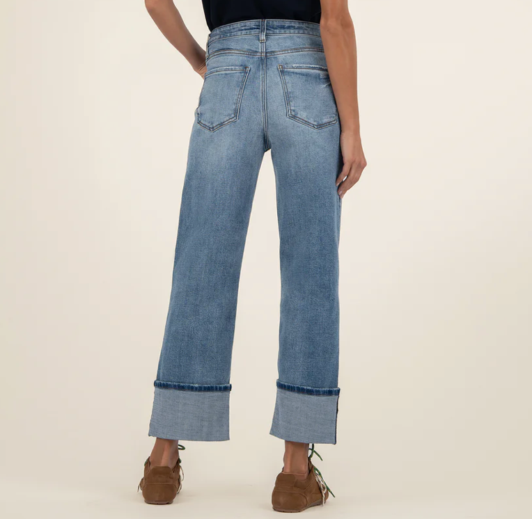 Kut Sienna Hi Rise Straight Jean