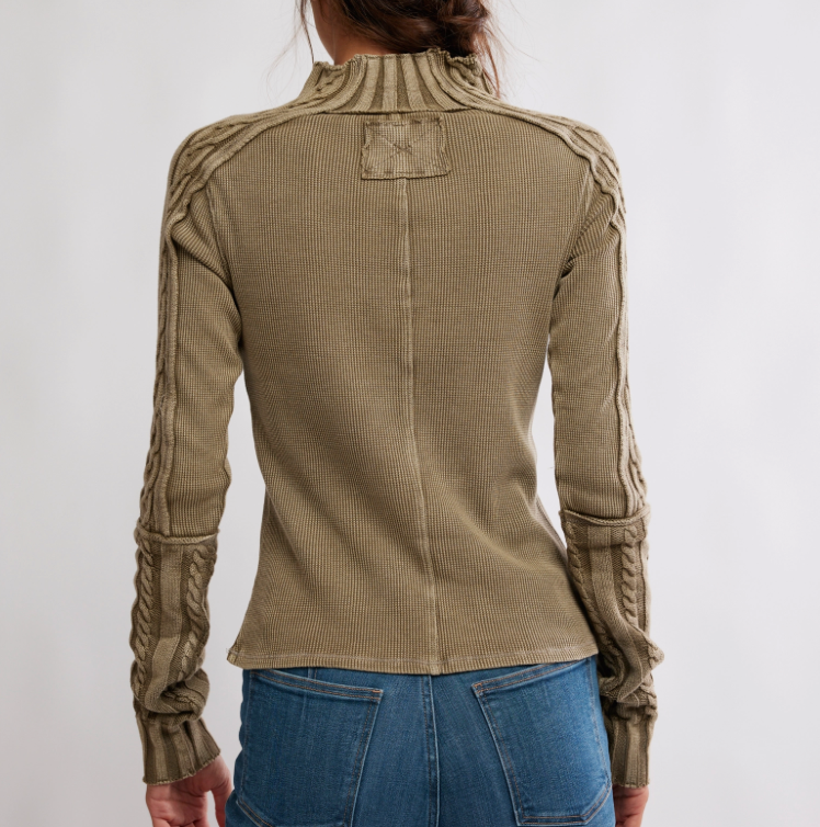 Free People WTF Breezy Swit Top