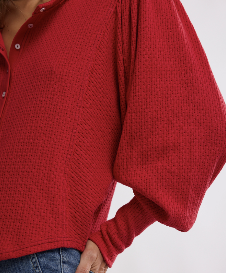 Free People Quinn Knit Thermal